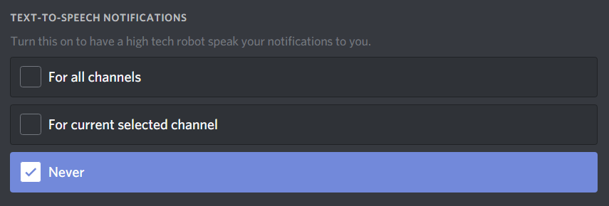 how to do text to speech on discord