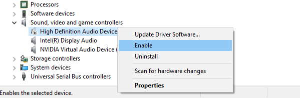 No Audio Output Device Is Installed