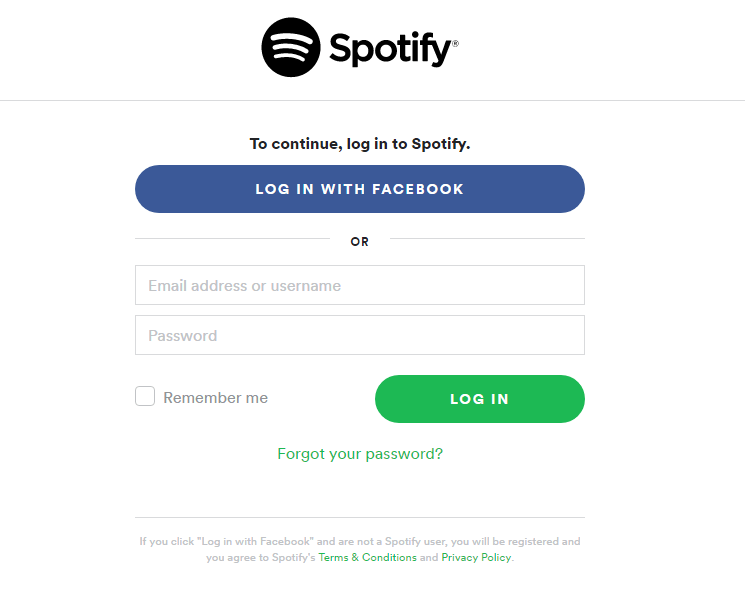 Delete Spotify Account