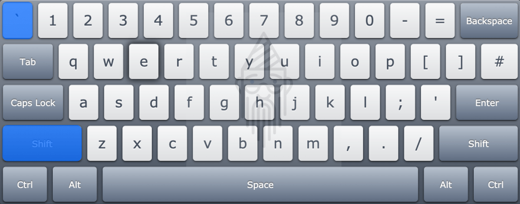 tilde keyboard