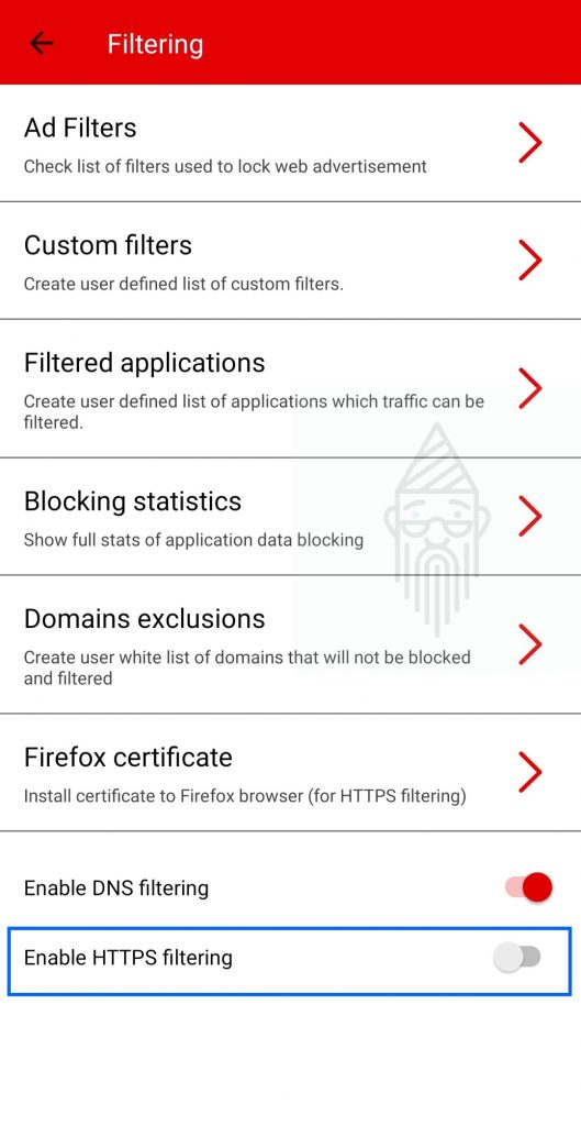 AdLock Filtering