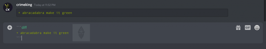 Discord color text codes