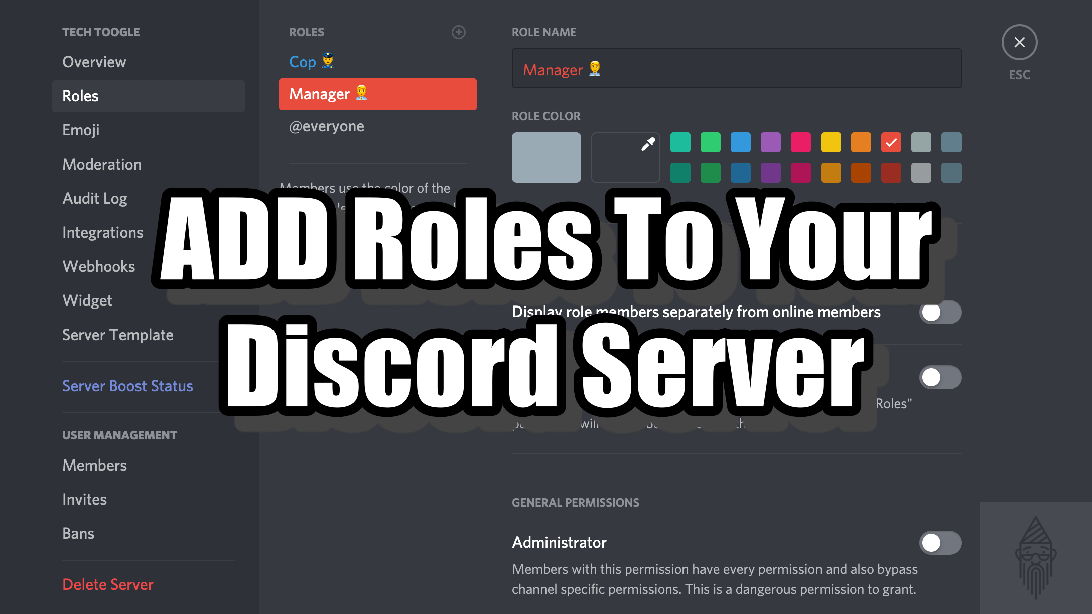 How To Create Roles In Discord