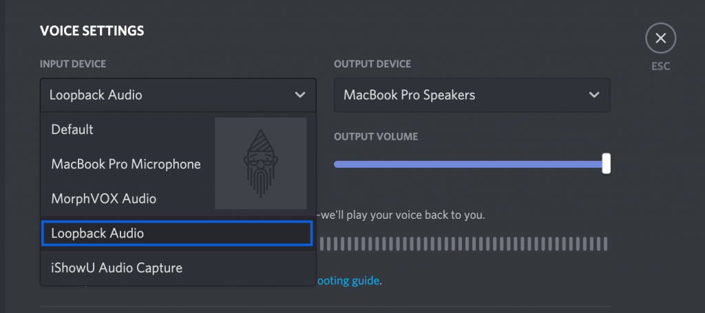 Discord Loopback