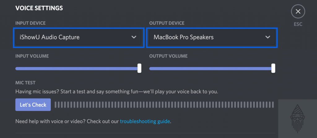 Discord screenshare audio