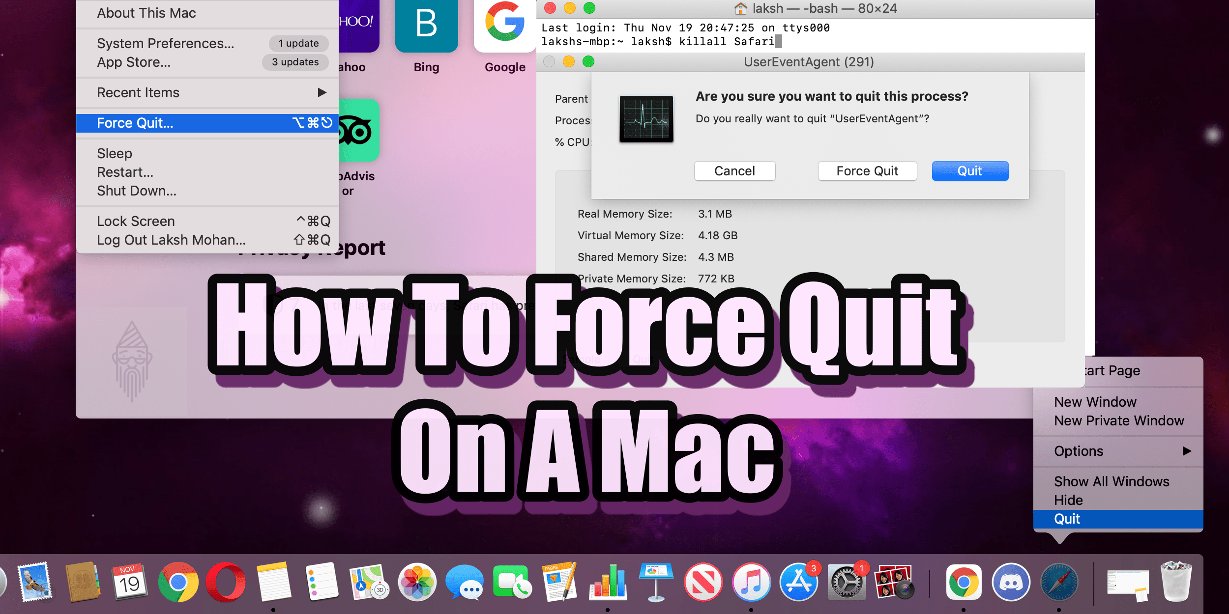 how force quit on mac how force quit on mac